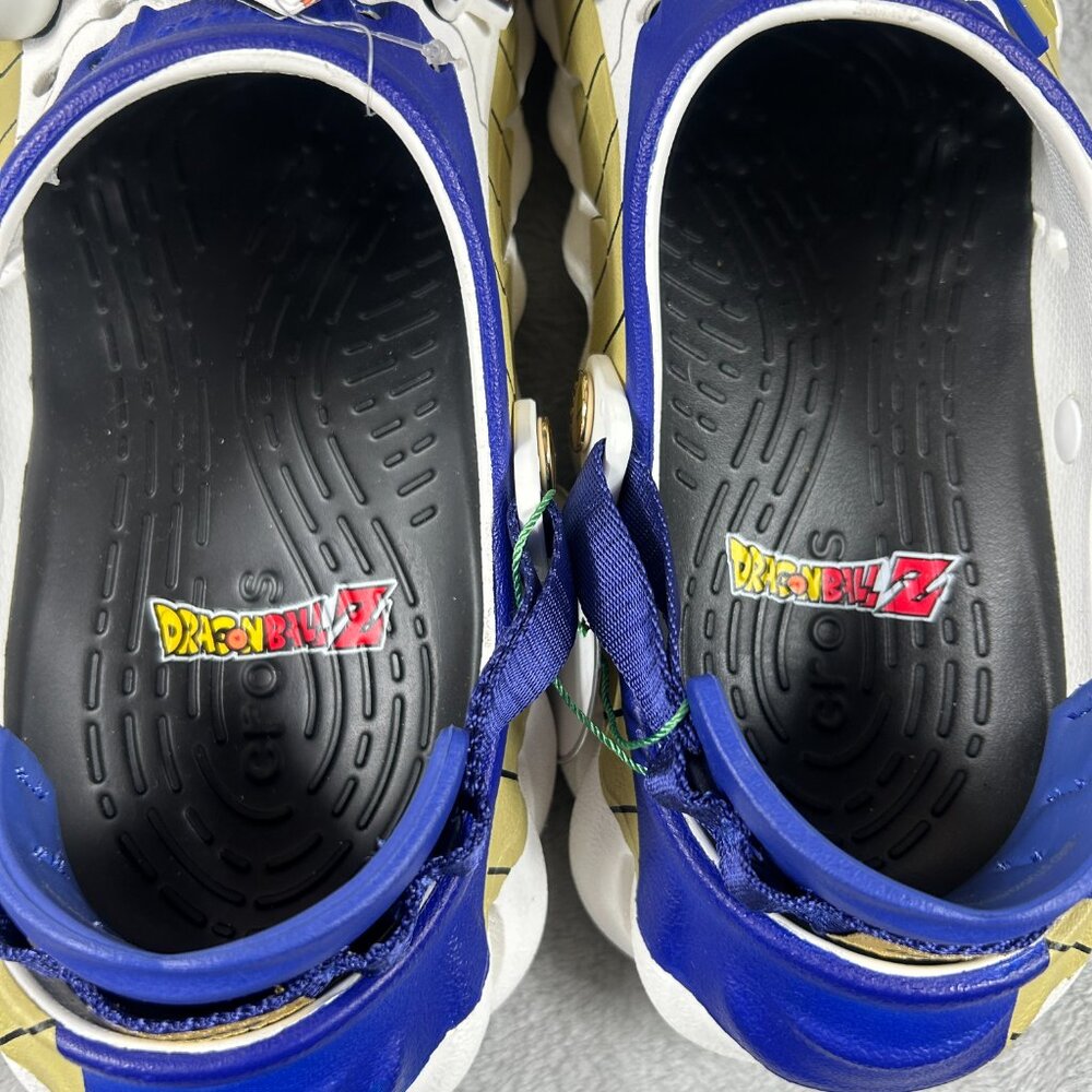 Crocs Men's Dragon Ball Z Echo Clogs Vegeta Size 11 Model 211137-90H Anime Wuxia - Picture 12 of 16